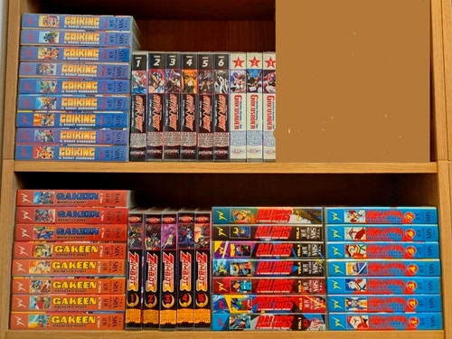 Lot vhs anime - anime, robot